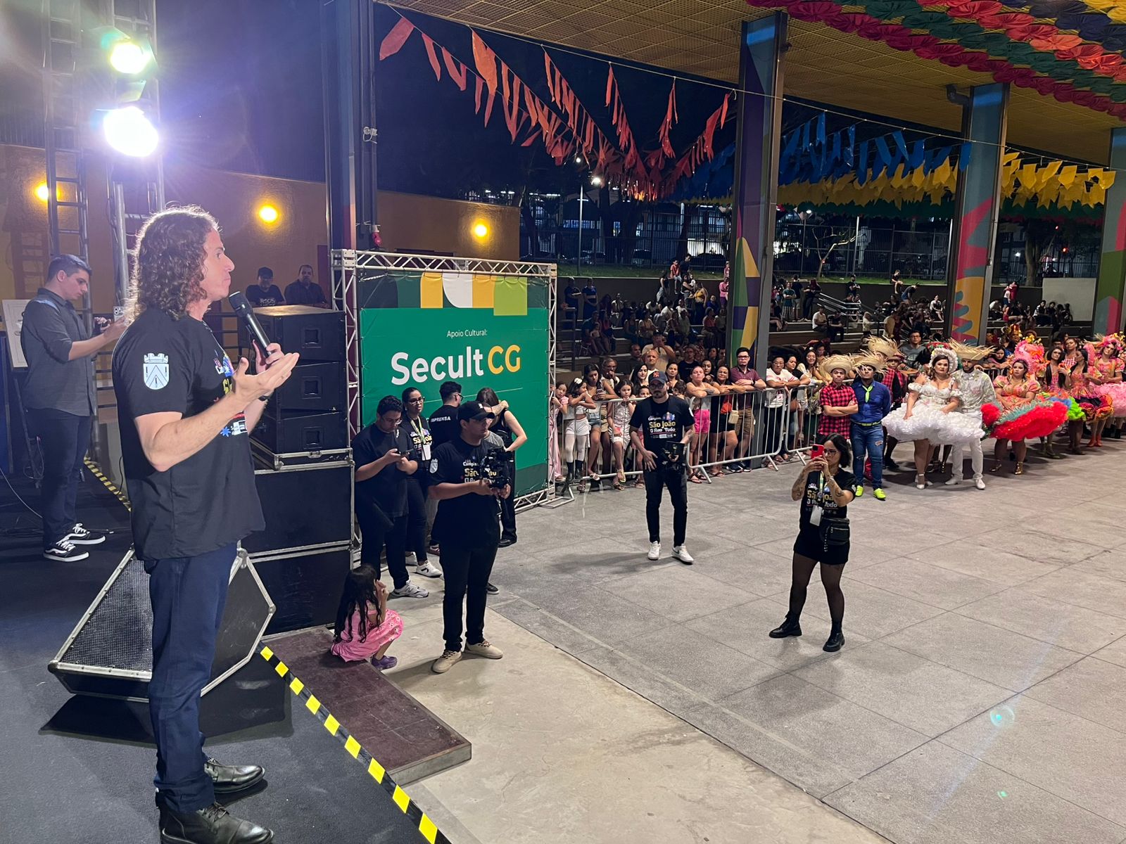 ​Secretário e integrantes das quadrilhas juninas de Campina Grande agradecem emenda de R$ 400 mil destinada por Veneziano
